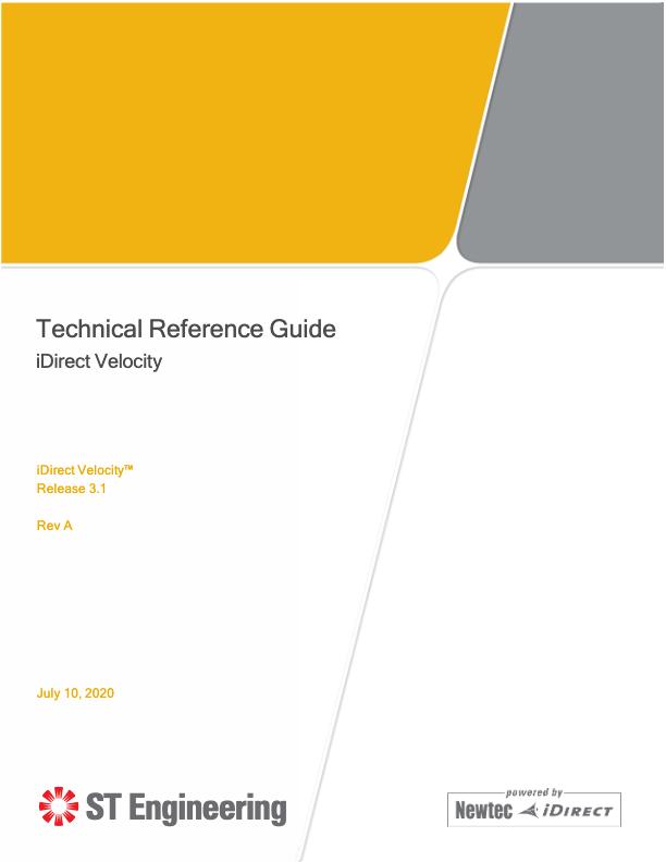 Velocity 3.1 Technical Reference Guide